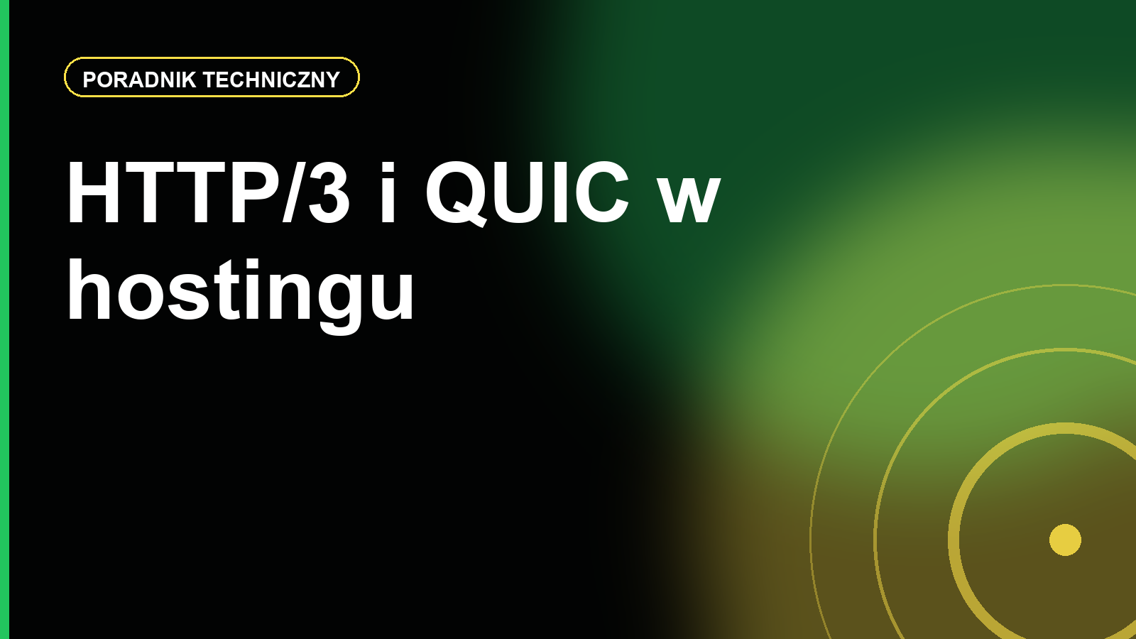 HTTP/3 i QUIC w hostingu: czy warto szukać tej funkcji w 2026 roku