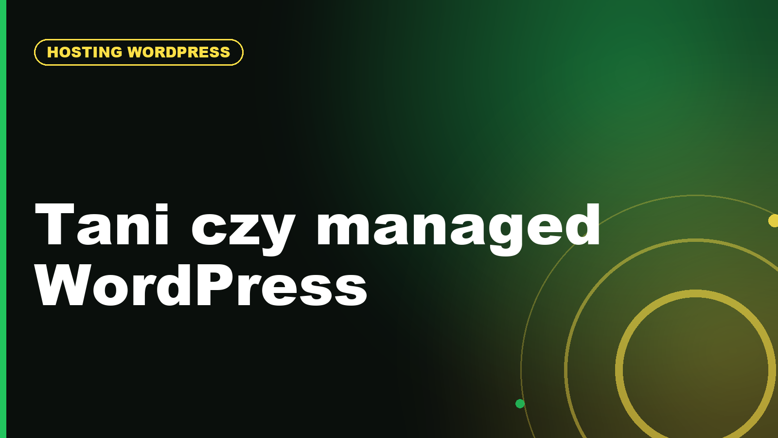 Hosting WordPress w 2026: tani hosting czy managed WordPress?