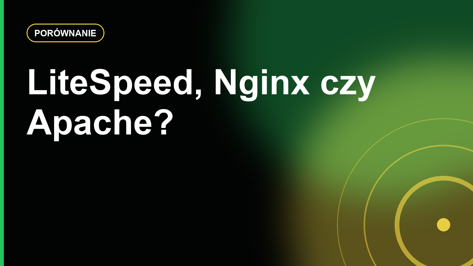 LiteSpeed, Nginx i Apache: co realnie oznacza silnik serwera dla właściciela strony